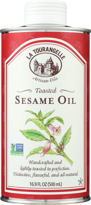 LA TOURANGELLE: Sesame Oil Toasted, 16.9 Oz