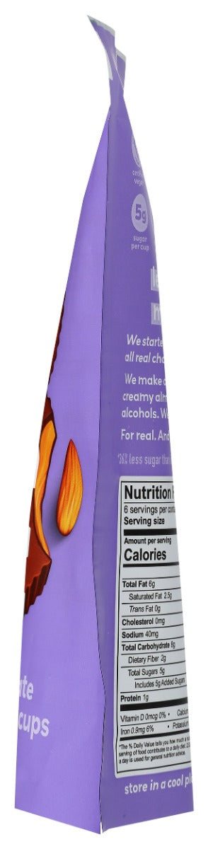 UNREAL: Dark Chocolate Almond Butter Cups, 3.2 oz