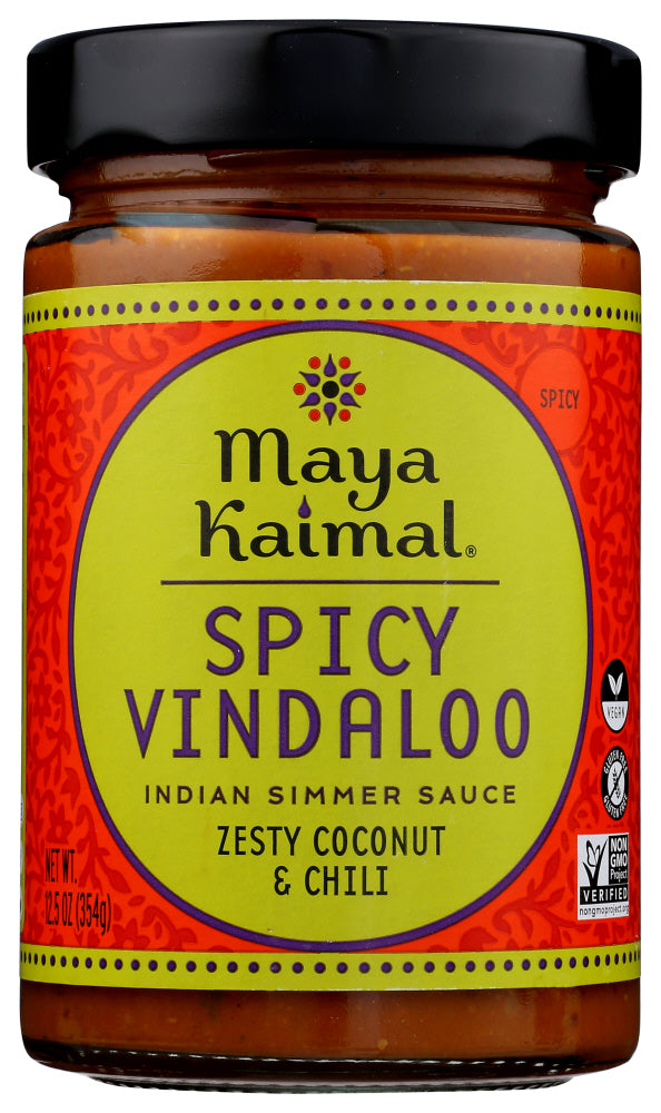 MAYA KAIMAL: Sauce Spicy Vindaloo, 12.5 oz