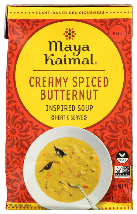 MAYA KAIMAL: Creamy Spice Butternut Soup, 17.6 oz
