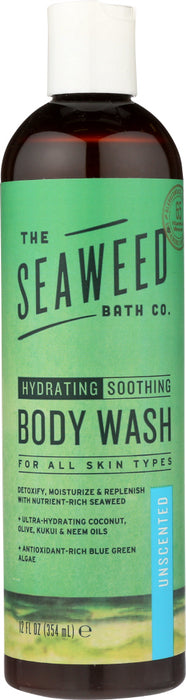 SEA WEED BATH COMPANY: Wash Body Unscented, 12 oz