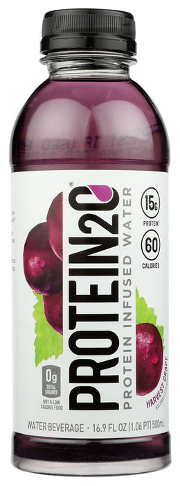 PROTEIN20: Harvest Grape Protein Infused Water, 16.9 fo