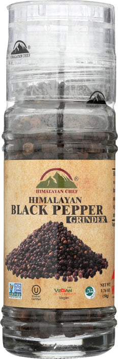 HIMALAYAN CHEF: Pepper Himalayan Black, 3.53 oz