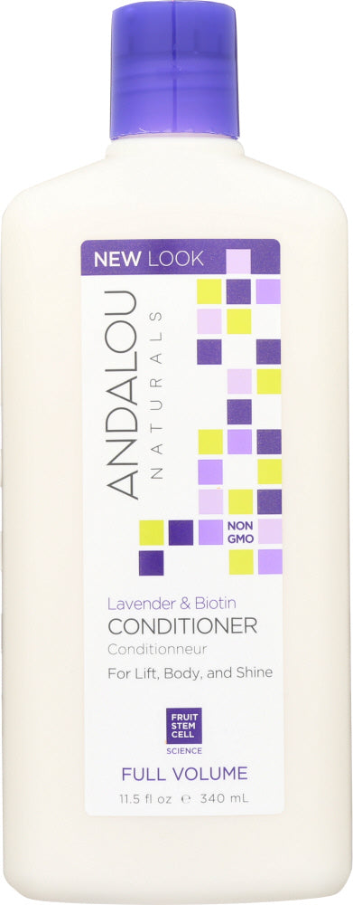 Lavender gently refreshes, stimulating follicles and circulation. Biotin B-complex infuses essential protein for thicker, fuller strands, improved strength, texture, and manageability for maximum volume and silky shine. Fruit Stem Cell Science improves hair follicle longevity and vitality for healthy hair from root to tip. Benefits medium and fine hair.

Non GMO
Cruelty-Free
Gluten-Free
Vegan
