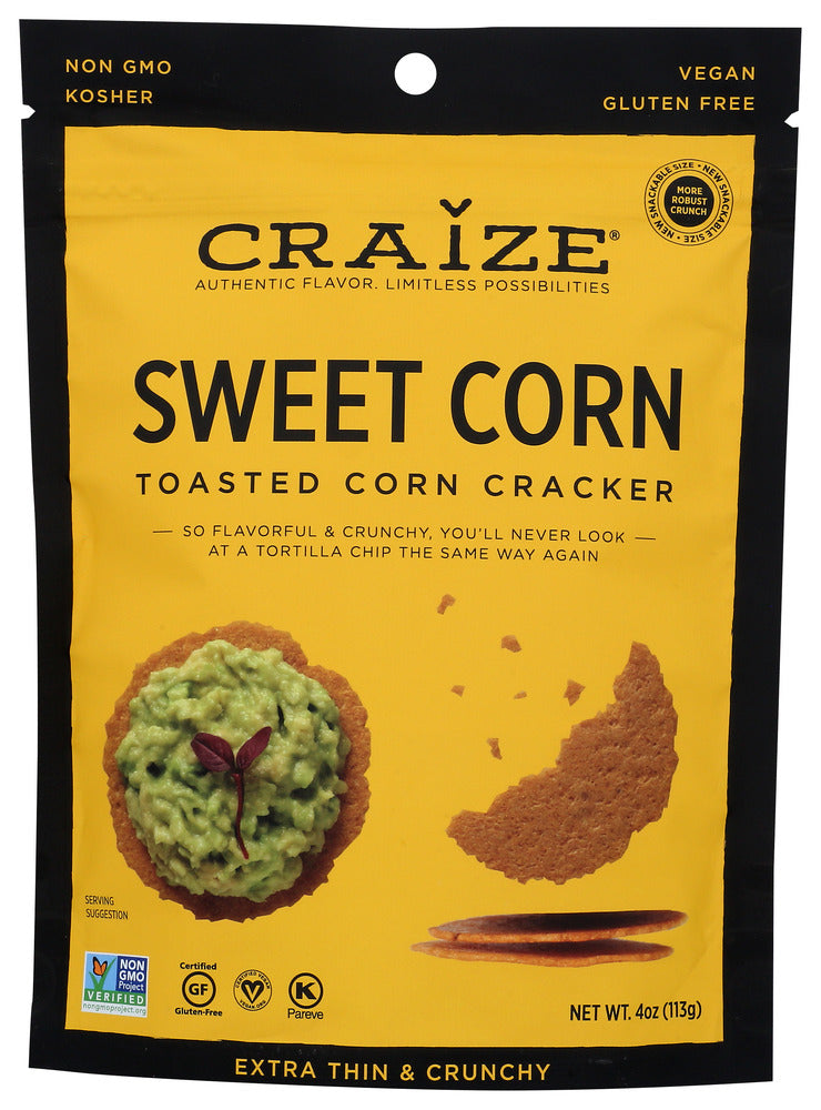 CRAIZE: Crackers Corn Sweet, 4 oz - No Brand For Less