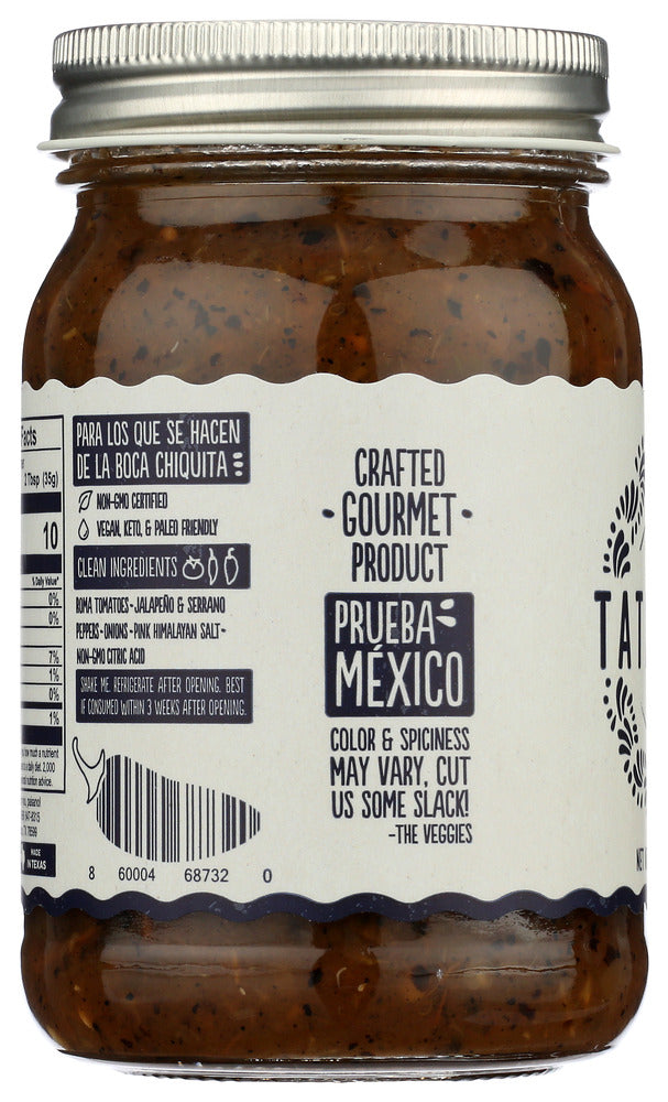 TATEMADA: Salsa Molcajete, 16 oz