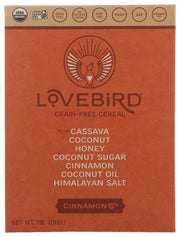 LOVEBIRD: Cereal Grain Free Cinnamo, 7 OZ
