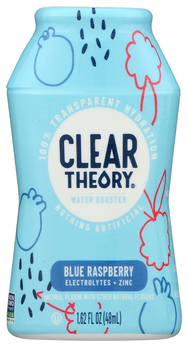 CLEAR THEORY: Water Enhance Blue Raspberry, 1.62 FO