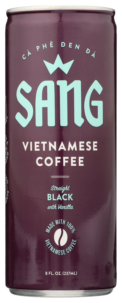 SANG: Vietnamese Coffee Black with Vanilla, 8 fo