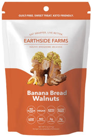 EARTHSIDE FARMS: Banana Bread Walnuts, 4 oz