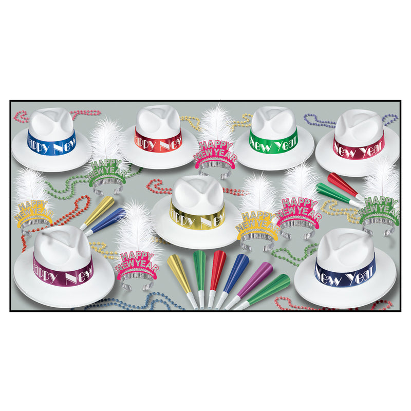 Caribbean Swing Asst for 50 by Beistle for New Years 50 Person Assortments