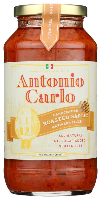 ANTONIO CARLO GOURMET SAUCE: Sauce Roasted Garlic, 24 oz