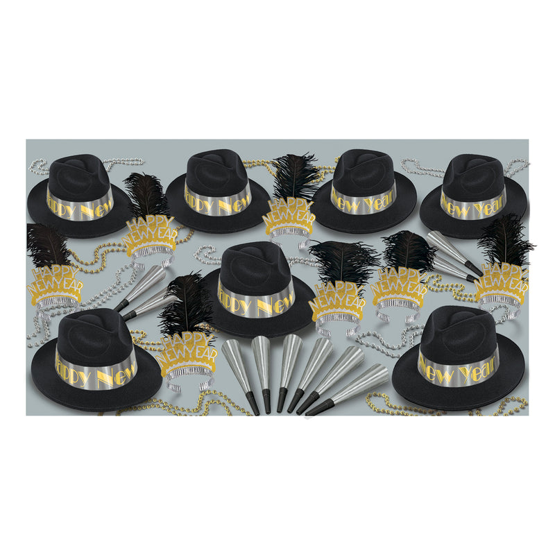 Platinum Gold Asst for 50 by Beistle for New Years 50 Person Assortments