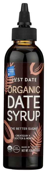 Just Date Syrup is made from one perfect ingredient: wholesome, organic Medjool dates. We've gently extracted their natural sugar and vital nutrients to bring you a rich, delicious, and healthier sweet.