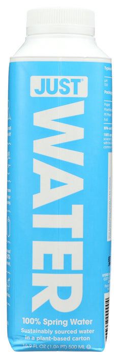 JUST WATER: Spring Water, 16.9 oz