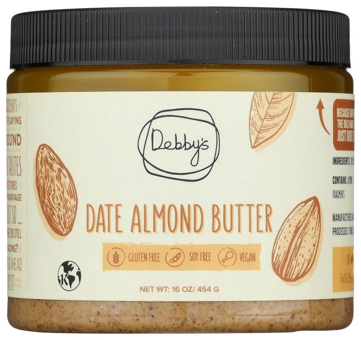 DEBBYS: Date Almond Butter, 16 oz