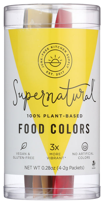 SUPERNATURAL: Plant Based Food Colors, 8 gm