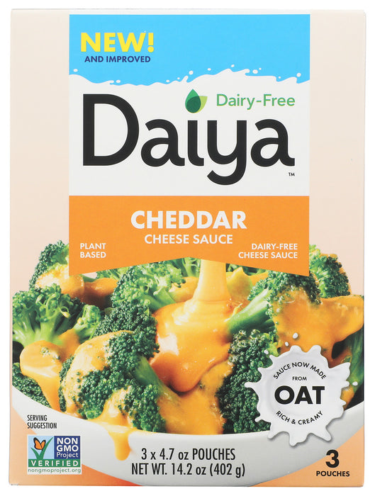 DAIYA: Sauce Cheeze Cheddar Style Deluxe, 14.2 oz - No Brand For Less 
