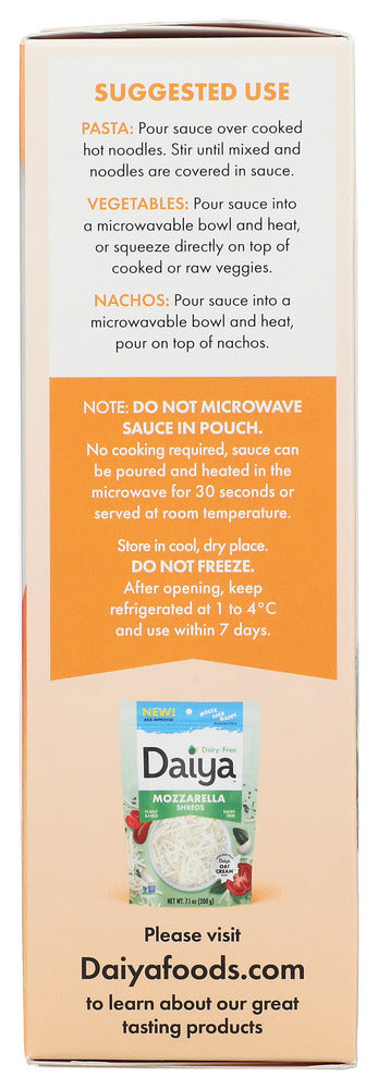DAIYA: Sauce Cheeze Cheddar Style Deluxe, 14.2 oz - No Brand For Less
