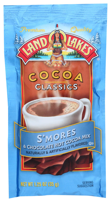 LAND O LAKES: Smores & Chocolate Cocoa Mix, 1.25 oz