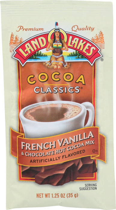 LAND O LAKES: French Vanilla and Chocolate Cocoa Mix, 1.25 oz