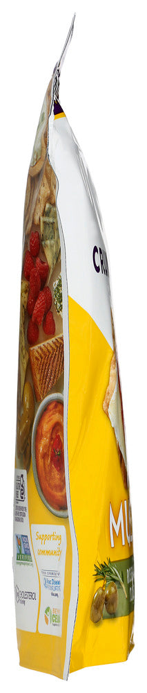 CRUNCHMASTER: Multiseed Rosemary and Olive Oil Crackers, 4 oz
