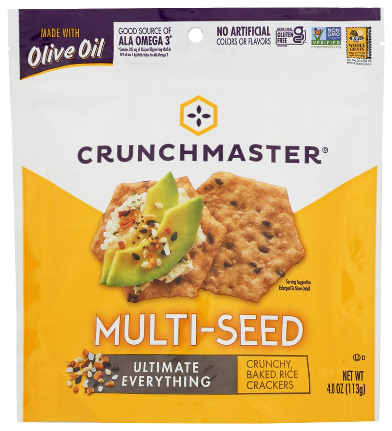 CRUNCHMASTER: Cracker Multi-Seed Ultimate Everything, 4 oz