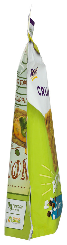 CRUNCHMASTER: Avocado Toast Salt and Pepper Crackers, 3.54 oz