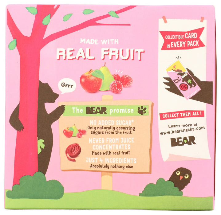 BEAR YOYO: Raspberry Fruit Rolls, 3.5 oz