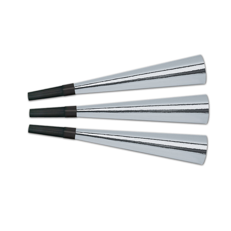 Pkgd Foil Horns – 9" – (15/Pkg)