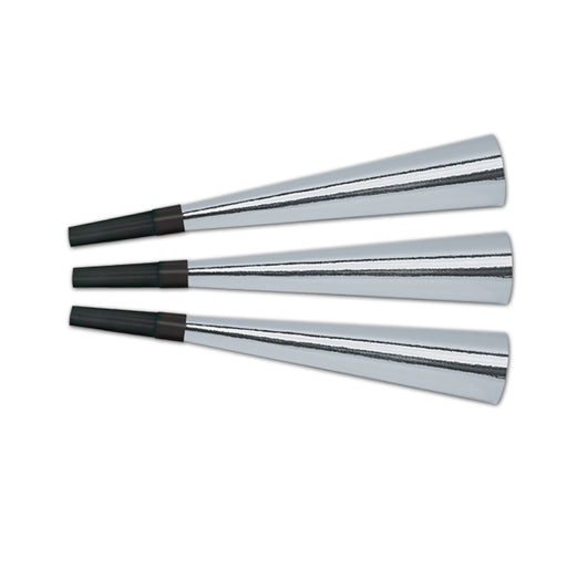 Pkgd Foil Horns – 9" – (15/Pkg) by Beistle for New Years Foil Horns