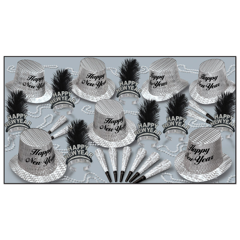 Diamond Asst for 50 by Beistle for New Years 50 Person Assortments