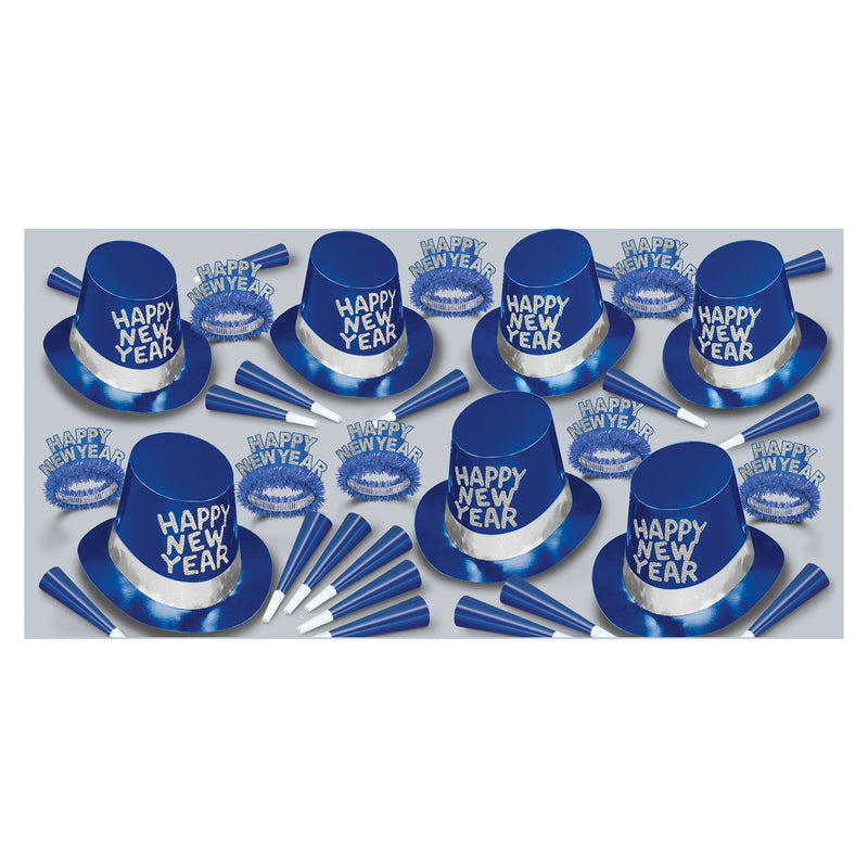 Blue Ice Asst for 50 by Beistle for New Years 50 Person Assortments