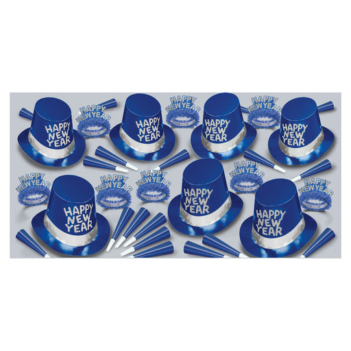 Blue Ice Asst for 50 by Beistle for New Years 50 Person Assortments