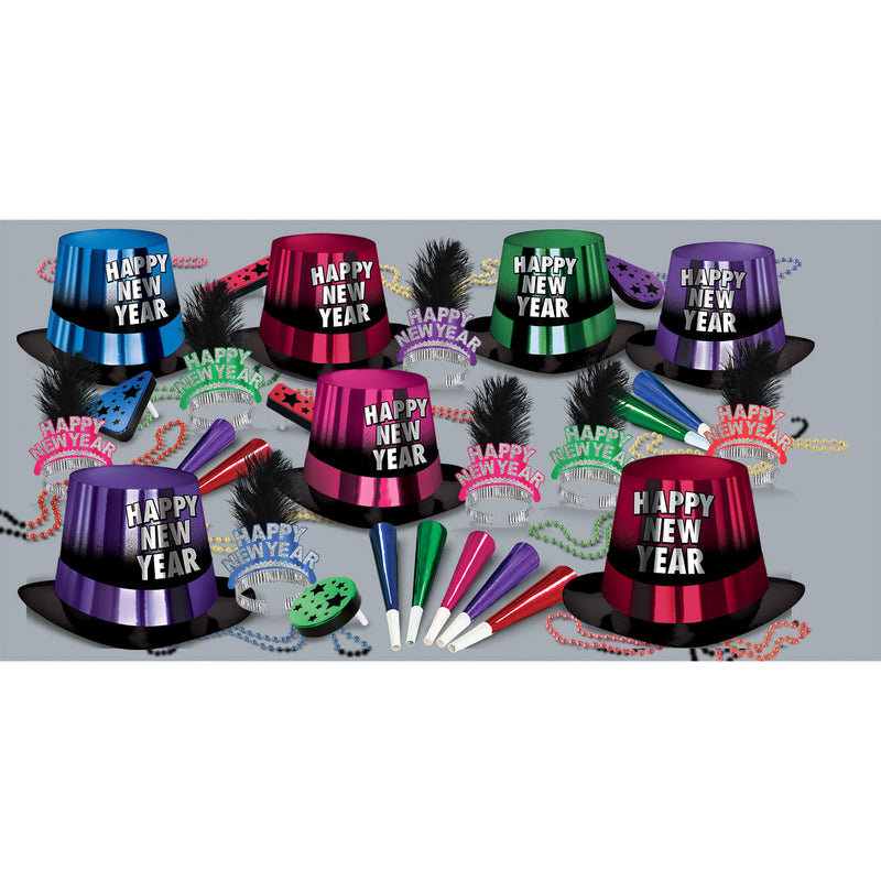 Entertainer Asst for 50 by Beistle for New Years 50 Person Assortments