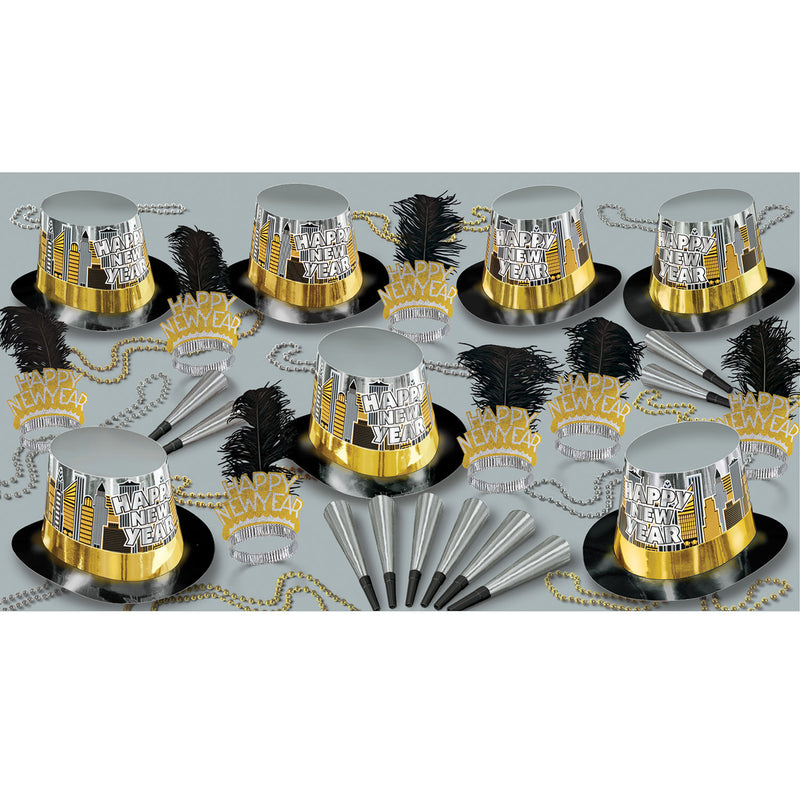 Toast Of The Town Asst for 50 by Beistle for New Years 50 Person Assortments