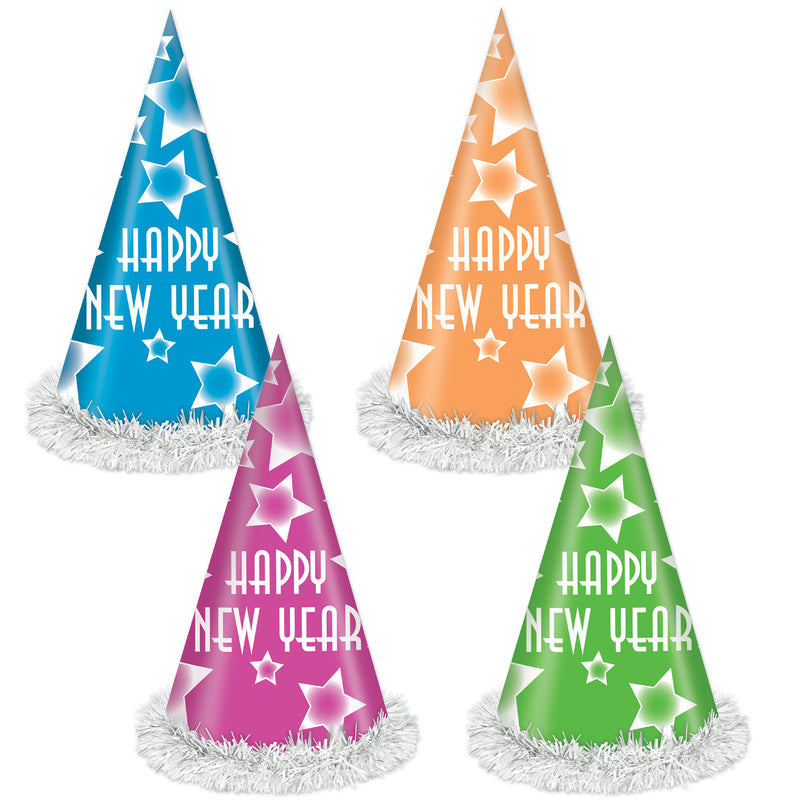 Happy New Year Party Hats – 12"