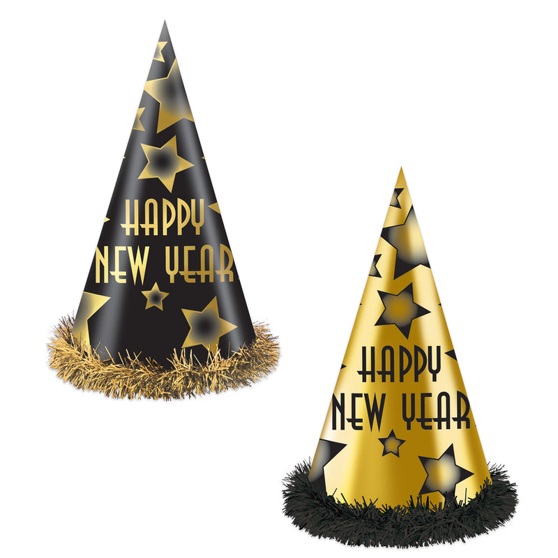 Happy New Year Party Hats – 12"