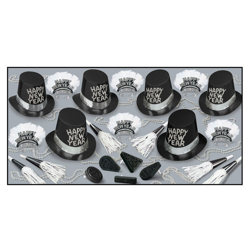 Tuxedo-Nite Asst for 50 by Beistle for New Years 50 Person Assortments