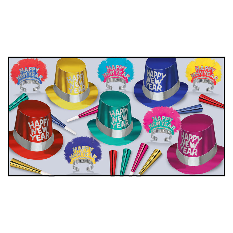 Monte Carlo Asst for 10 by Beistle for New Years 10 Person Assortments