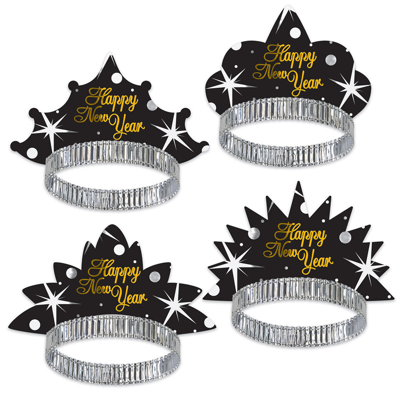 Shimmer Tiaras by Beistle for New Years Foil