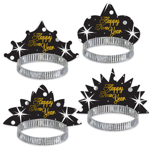 Shimmer Tiaras by Beistle for New Years Foil
