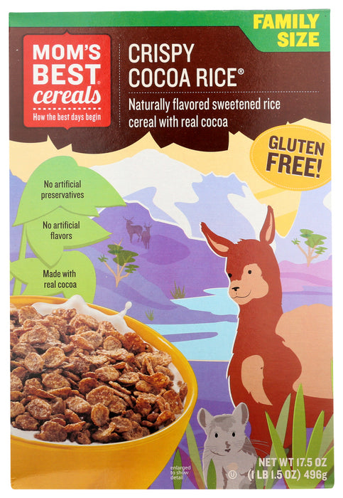Chocolate flavored crisp rice cereal for a healthy and delicious breakfast.
Say yes to the best! Free of artificial flavors or preservatives. No hydrogenated oils. No high fructose corn syrup.