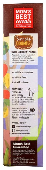 MOM'S BEST: Crispy Cocoa Rice Cereal, 17.5 oz