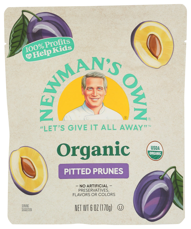 Newman's Own line of dried fruits includes these tasty sweet, dried plums, ready to eat alone, add to your favorite breakfast, or punch up your next baked treat.