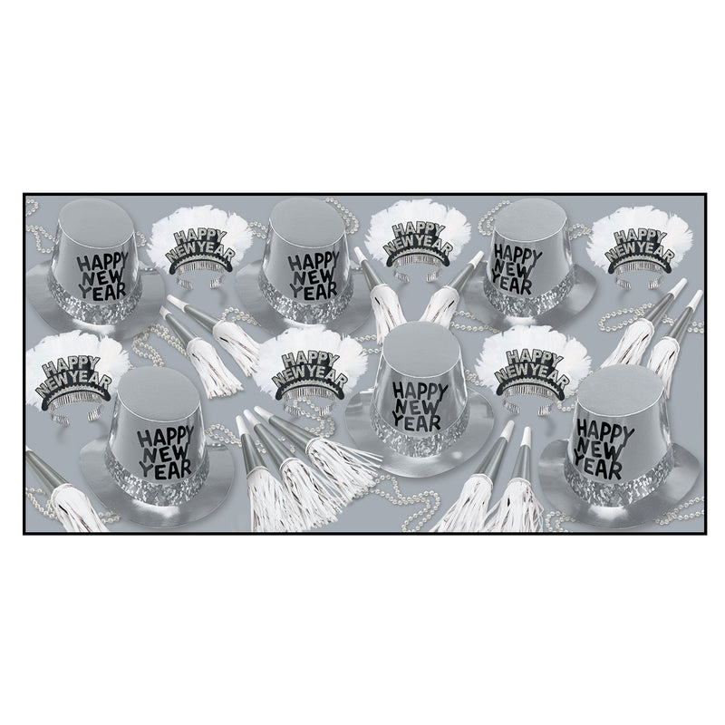 Platinum Asst for 25 by Beistle for New Years 25 Person Assortments