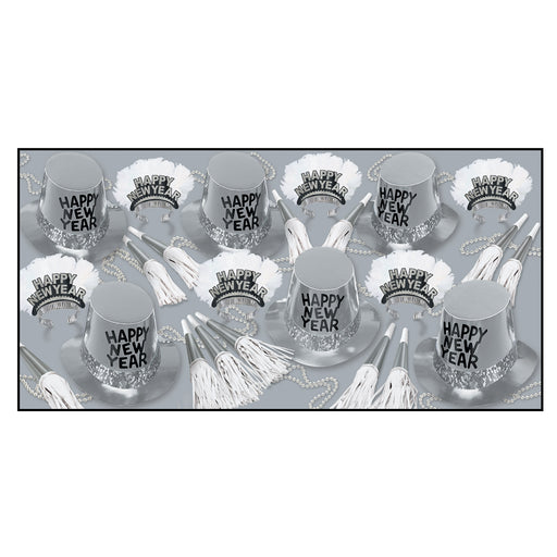 Platinum Asst for 25 by Beistle for New Years 25 Person Assortments