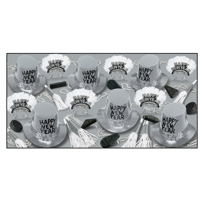 Platinum Asst for 50 by Beistle for New Years 50 Person Assortments