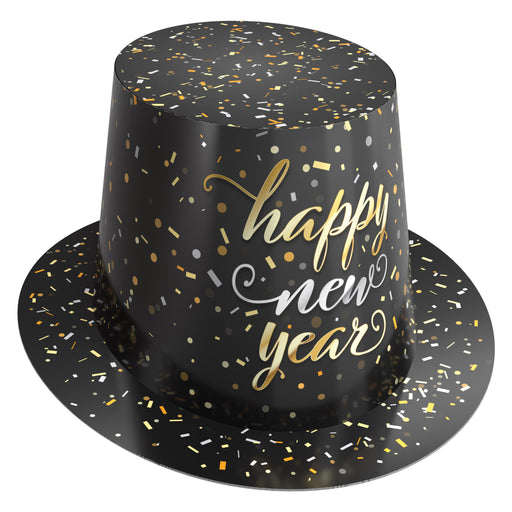 Confetti New Year Hi-Hat by Beistle for New Years Foil