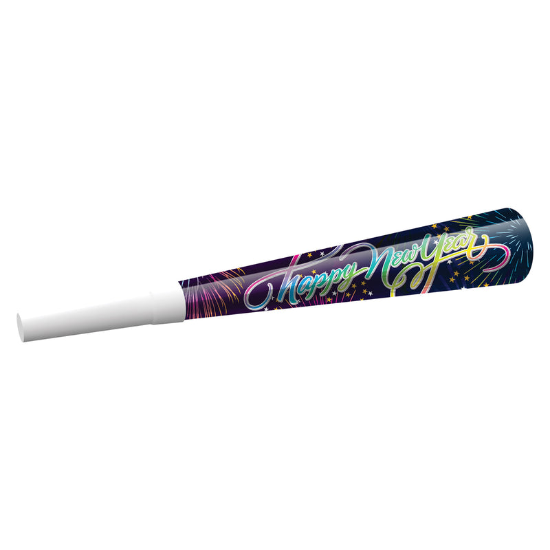 Celebration Horns – 9" by Beistle for New Years Foil Horns